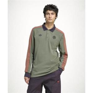 아디다스 ADIDAS FC 바이에른 뮌헨 테라스 아이콘 롱 슬리브 폴로 셔츠 - 카키 JN0253 1533358