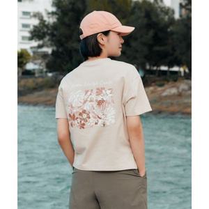 스노우피크 SNOWPEAK APPAREL 소로나 여성 트로피컬 반팔 티셔츠 (S25MWFTS71) Light Pink S25MWFTS71LP 337872
