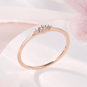 [비앤비골드] 14K 큐빅 티아라 랩그로운 다이아몬드 반지 NPR42380