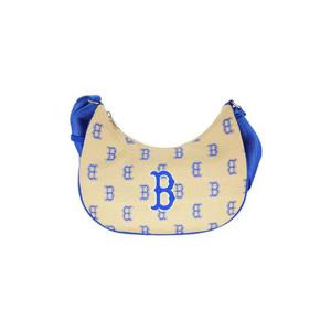 MLB 공용 빅클래식 모노그램 자카드 호보백 3ABQL023N-43SAL