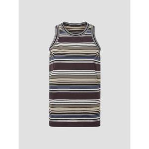 사카이 민소매 티셔츠 2608381 615 BROWN BEIGE