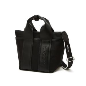 헤지스골프  BEST  블랙 여성 로고 엠보스 나일론 토트백(HWBA6E103BK)