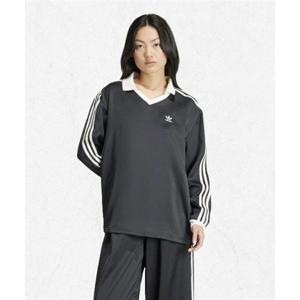아디다스 ADIDAS 3S 새틴 긴팔 티 - 블랙 IR6099 2479077