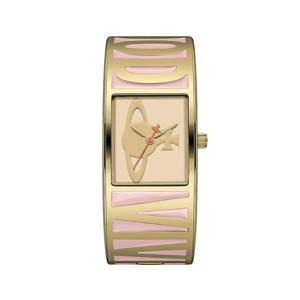 비비안웨스트우드 벨부아 여성 골드 핑크 메탈시계 VV325LPKGD