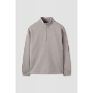 [25SS] [코오롱스포츠] 남성 하프집업 맨투맨 (SET-UP) TLTBS25401DBE