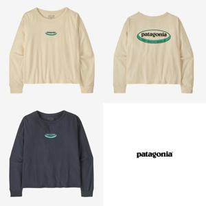 [파타고니아코리아][26SS]우먼 롱슬리브드 95 오벌로고이지컷티셔츠 37869R5