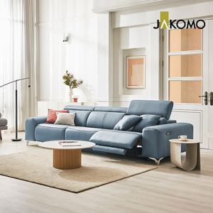 말리부 리클라이너 4인 기능성 슈렁큰 천연면피 소가죽 소파(전면가죽)