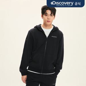 [디스커버리] 니트 워시드 남성 트레이닝 자켓 (BLACK) DMTR29051-BKS