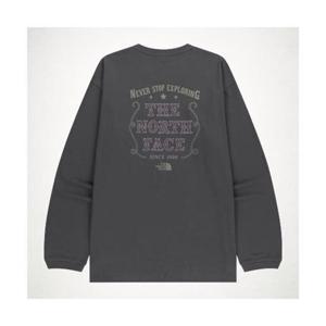 노스페이스 NT7TR51J 화이트라벨 긴팔 라운드티 DARK GRAY 1693906