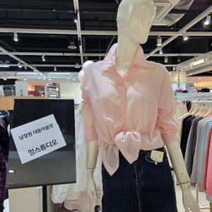 밀스튜디오 DP02 구김 많이안가는 카라블라우스 LS3BLS108