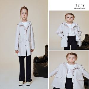 [빈]BA14CT01LB라이트 베이지 레인 코트