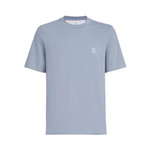 브루넬로 쿠치넬리 코튼 저지 크루넥 티셔츠 M0B138440 CKL13 SL