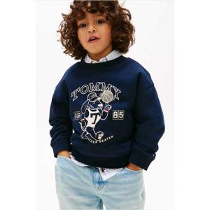 타미힐피거칠드런6  T42G1KKO550BT1  바스켓볼 그래픽 스웨트티셔츠