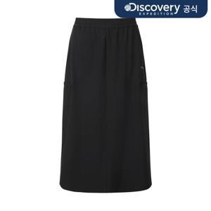 [디스커버리] 여성 스트레치 우븐 트레이닝 카고 스커트 (BLACK) DWTP44061-BKS