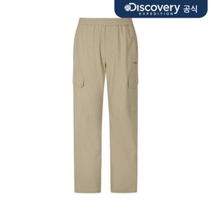 [디스커버리] 남성 프레보나 우븐 트레이닝 루즈 테이퍼드 카고 팬츠 (BEIGE) DMTP33061-BGS