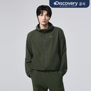 [디스커버리] 남성 프레보나 우븐 트레이닝 후드 자켓 (D/KHAKI) DMTR31061-KAD