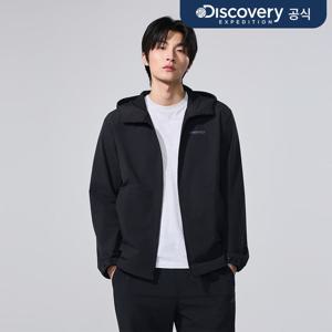 [디스커버리] 남성 프레보나 우븐 트레이닝 후드 자켓 (BLACK) DMTR31061-BKS