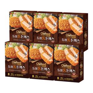 쉐푸드 등심통돈까스 300gx6개