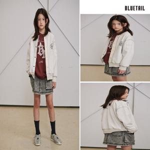 [블루테일]AAA4JP03LG라이트그레이 다이마루 점퍼