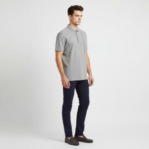 톰브라운 삼선 스트라이프 카라 반팔 남성 티셔츠 MJP196A J0138 035