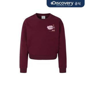 [디스커버리] 여성 그래픽 맨투맨 (D/WINE) DWMT43061-WID