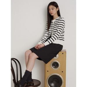 [빈폴레이디스] 코튼 스트라이프 카디건  아이보리 (BF615AC080)