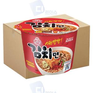 잘숙성된김치 오뚜기 김치면 컵라면 김치라면 용기면 105g 24개