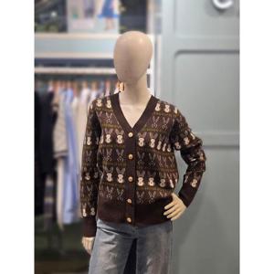 클리지 세이브존03 클리지 브이넥 토끼가디건 ACP7WKC11QA