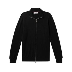 24FW 브루넬로 쿠치넬리 High necked 캐시미어 가디건 with 집 M2200106CH101 TP571998220