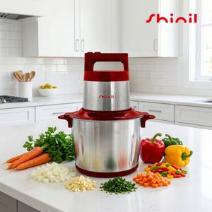 신일 6L 대용량 스테인레스 파워 다지기 SMX-SC06CHB 원터치 고강도칼날 SUS304