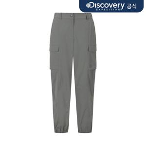 [디스커버리] 프레시벤트 여성 테이퍼드 카고조거팬츠 (D/GREY) DWPT74063-GRD