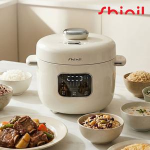 신일 투웨이프레셔 미니 전기 압력 밥솥 소형 5인용 자취 SCJ-H3DLV