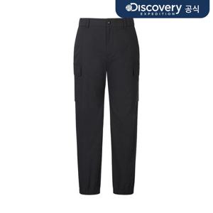 [디스커버리] 프레시벤트 남성 테이퍼드 카고조거팬츠 (Mg.Black) DMPT73063-BKM