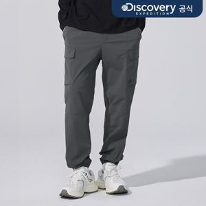 [디스커버리] 프레시벤트 남성 테이퍼드 카고조거팬츠 (MD.GREY) DMPT73063-DGM