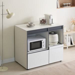 블리스데코 루멘 1000 광폭 오픈형 멀티 렌지대 주방수납장 BOS116