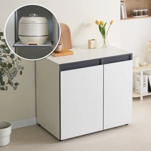 블리스데코 루멘 1000 광폭 도어형 멀티 렌지대 주방수납장 BOS117