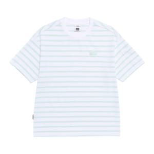 [무료반품] 내셔널지오그래픽 N262UTS030 스트라이프 세미오버핏 포켓 반팔 티셔츠 MINT