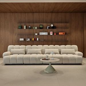 [무케] 파찌홈_모모아 패브릭 5인용 모듈 소파 다인용소파 고밀도 생활방수 사계절 로우타입