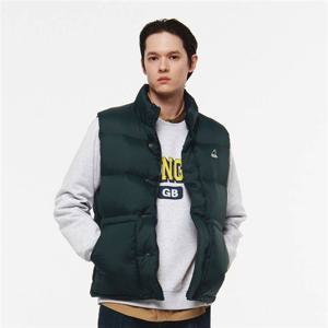 캉골 스탠드칼라 다운 푸퍼 베스트 6141 다크그린 (KRFCBS61410) 379487