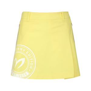 [마스터바니] 여성 와이드 프린팅 백 밴딩 큐롯스커트 421F1PC215_YL