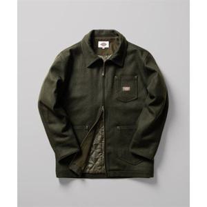 디키즈 DICKIES 울 집업 초어 재킷 Olive DIKU242LRJK303OL 381675