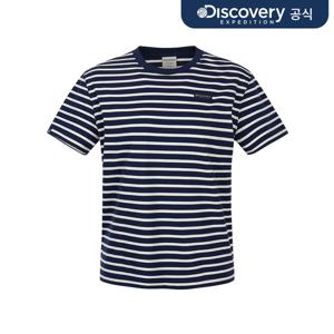 [디스커버리] 여성 스트라이프 반팔티셔츠 (D/NAVY) DWRS7F063-NYD