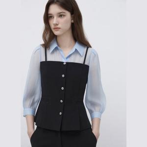 잇미샤 뷔스티에 블라우스 ITQ4WBL650