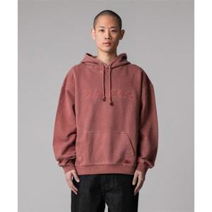 디키즈 DICKIES 가먼트 다이드 폰트 로고 후드 Red DIKU251LRHD002RD 383328