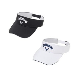 캘러웨이 남성 골프모자 베이직 바이저 블랙 화이트 2026
