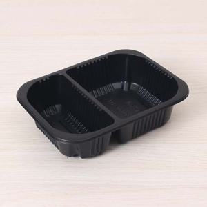 PP실링용기 JH 19155-2A 블랙 900개 일회용 포장용 배달용 플라스틱용