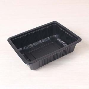 PP실링용기 JH 23186 84호 블랙 500개 포장용기 일회용용기 배달용기 플라스틱