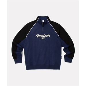리복 REEBOK 프리미어 반집업 맨투맨 - 네이비 RETS5FM23N2 384070