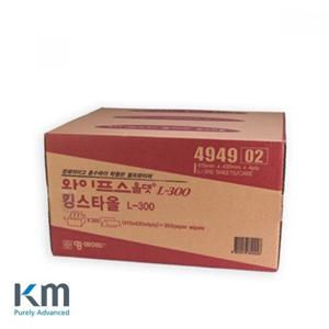 300매 ZF 대형 와이퍼 휴지 산업용 494902 킹스타올