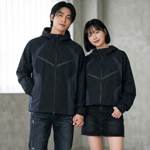 나이키 데일리 테크 남성 드라이 핏 우븐 컬러 블록 윈드러너 오버사이즈 재킷 IH8462-010